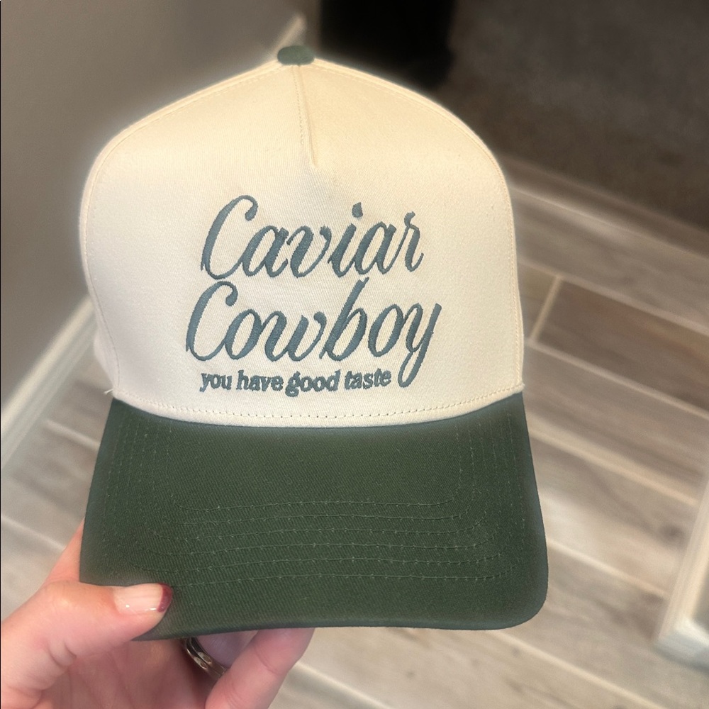 Caviar Cowboy Two-Tone Cap